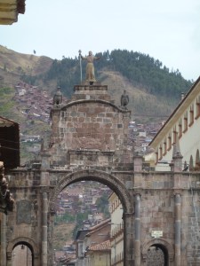 The Colonial influence can be seen throughout Cusco 